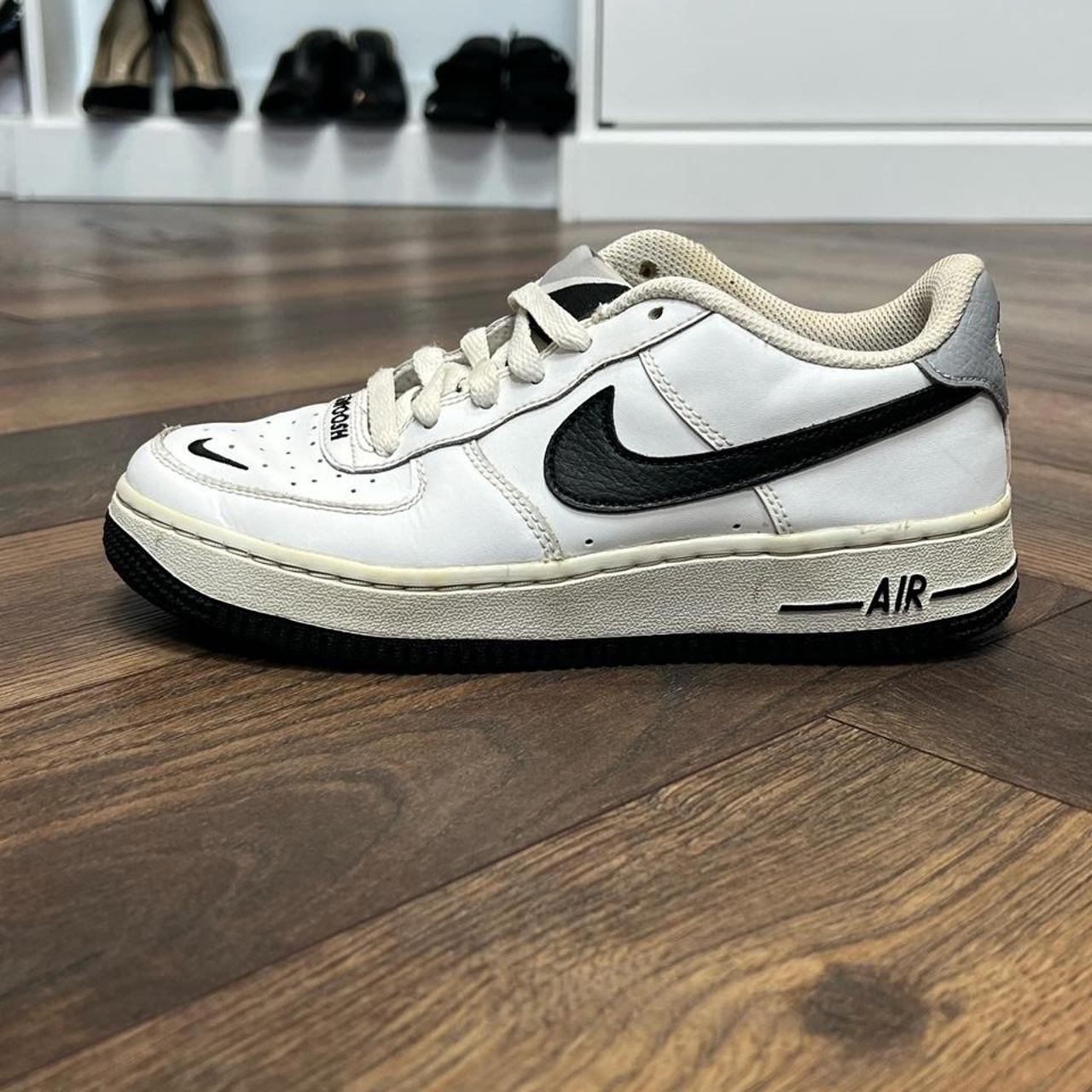 ladies white nike air force trainers