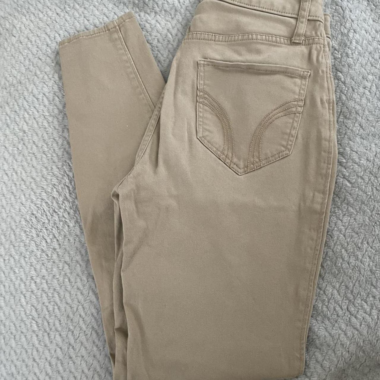 Hollister Khaki Jeans Buy Hollister Khaki Skinny Jeans Shop