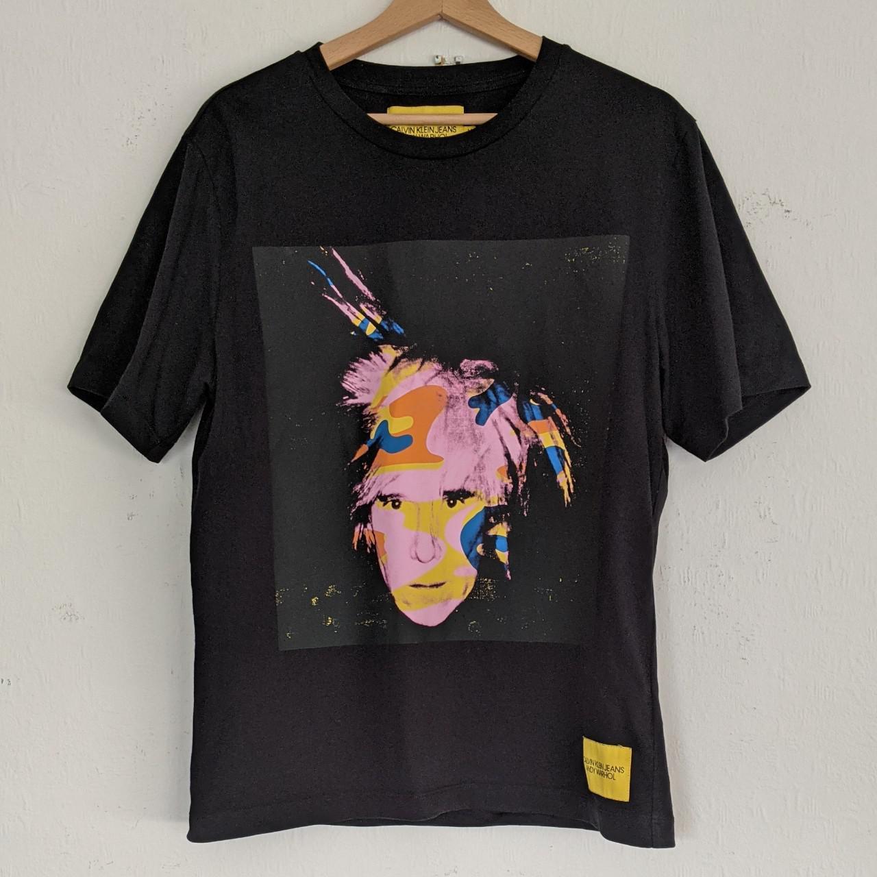 Calvin Klein Andy Warhol t shirt in an M Black