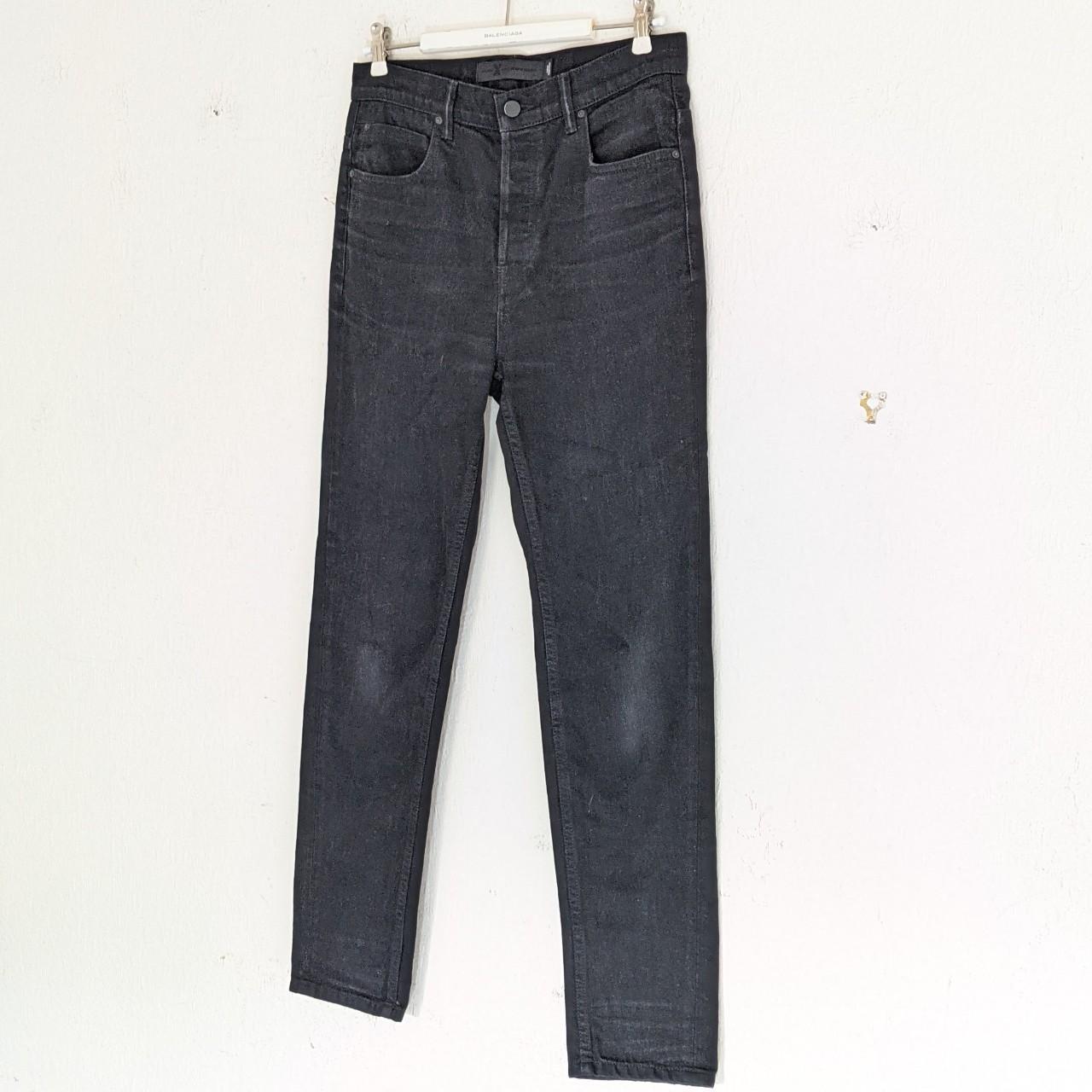 DENIM X Alexander Wang high waisted jeans in Black... Depop
