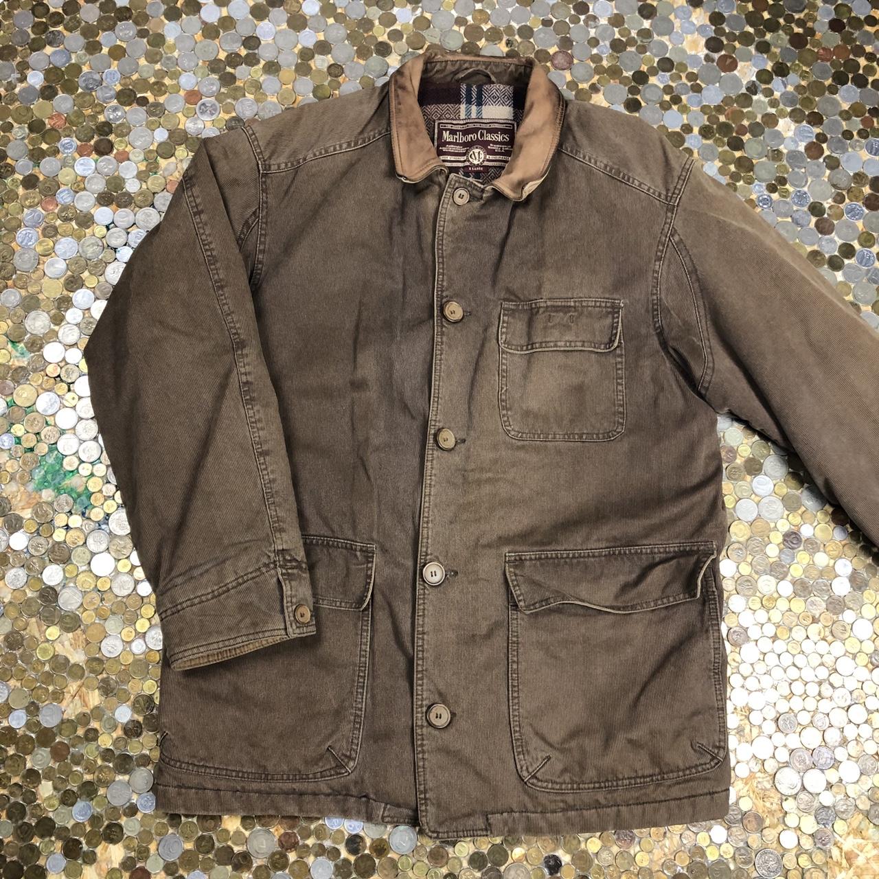Marlboro Classic courdory jacket vintage Size... - Depop
