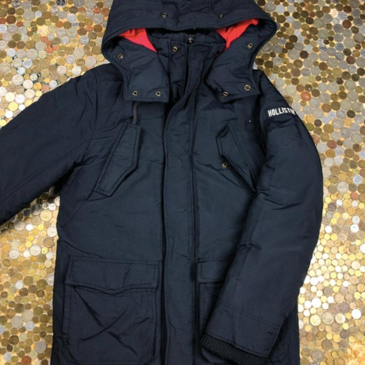 Holister vintage winter jacket Size M Lenght: 80... - Depop