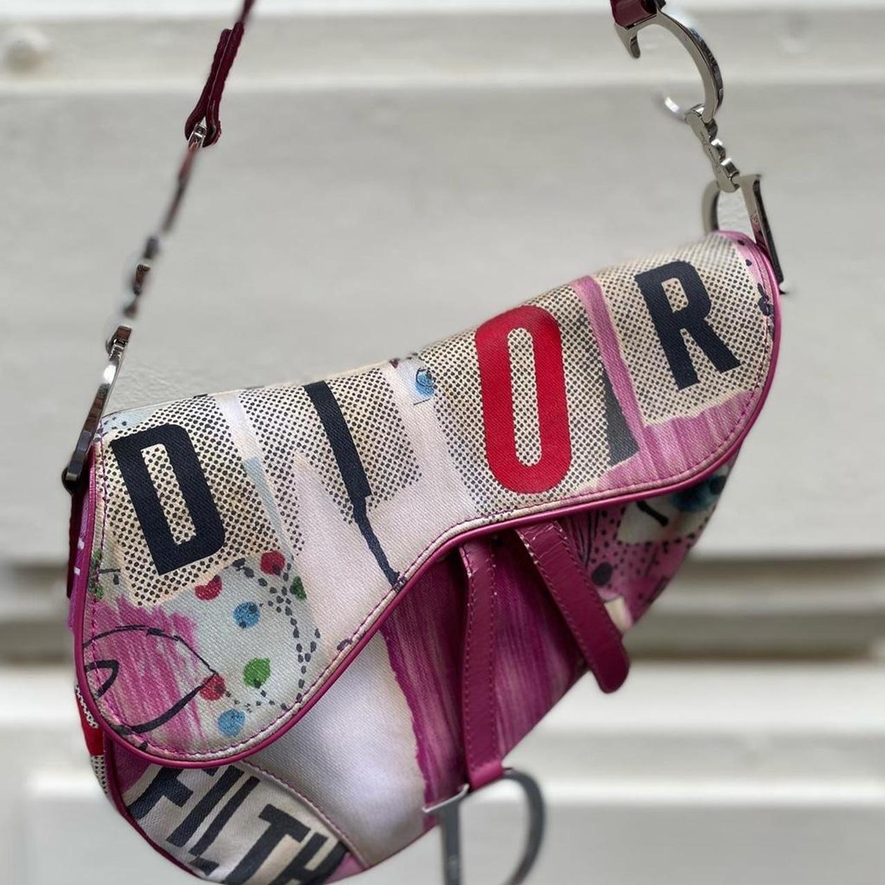 dior filth saddle bag