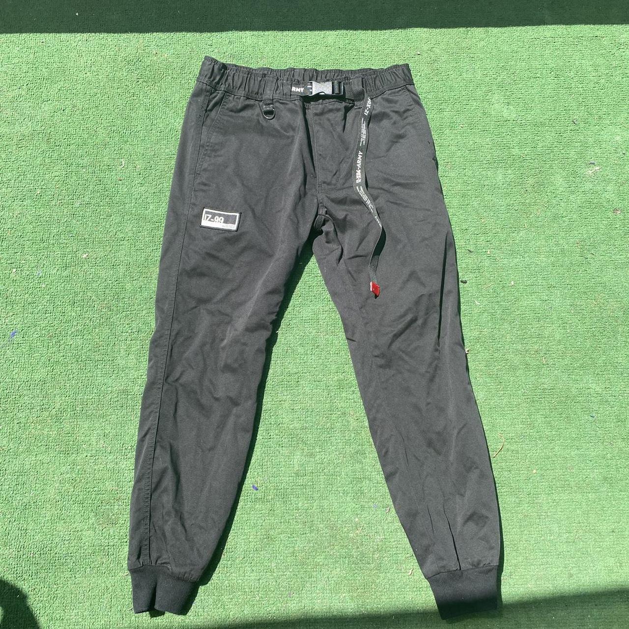 Product Image 1 - IZ-X04-Army Izzue Black Jogger Pants.