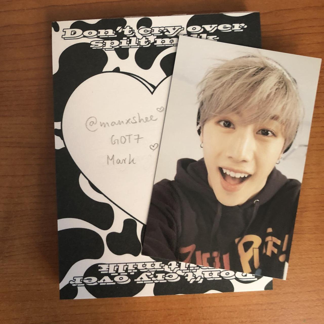 WTS !! GOT7 Just Right- Mark photocard Please | Depop