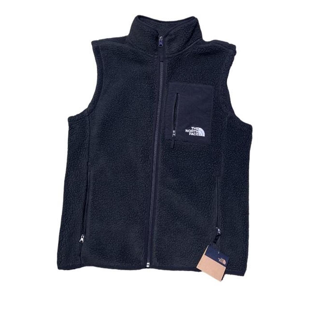 north face sherpa vest