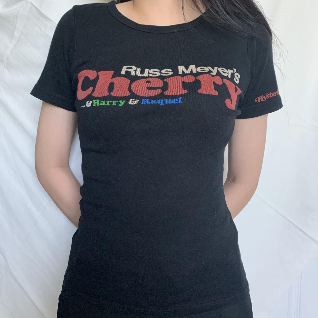 初期　ヒステリックグラマー Russ Meyer's tシャツ Rare HYSTERIC GLAMOUR Russ Meyer's T-Shirt - One | Depop