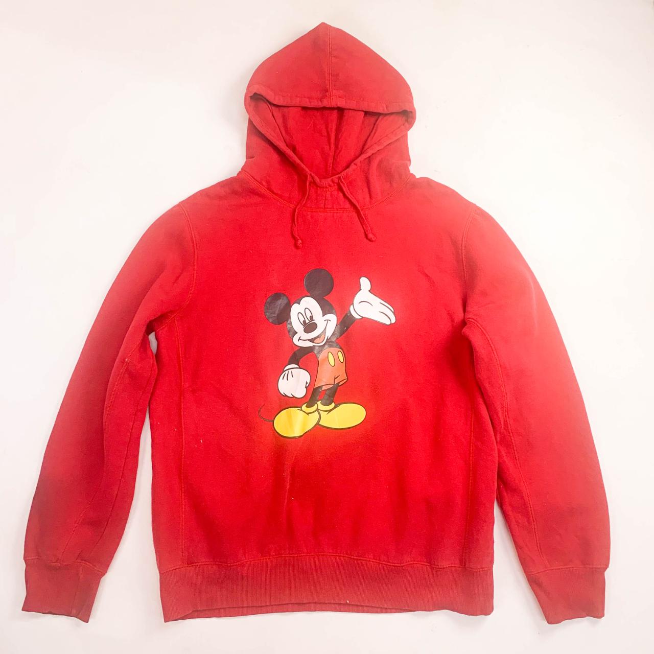 Disney Men's Red Hoodie | Depop