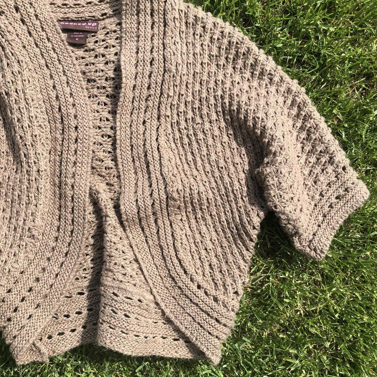 Hooked Up by IOT Women's Brown Cardigan (4)