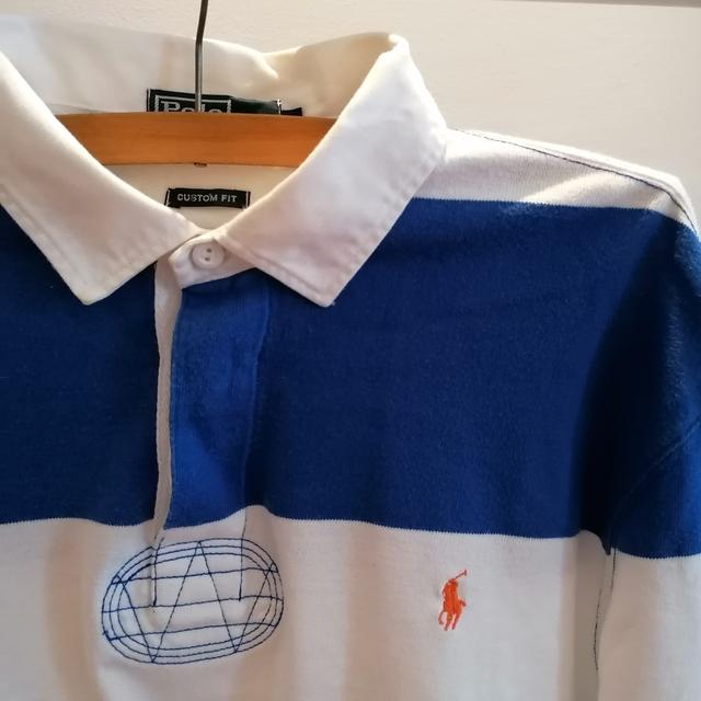 🌋Polo Ralph Lauren R.L.P.C 1945-46 Rugby shirt XL - Depop