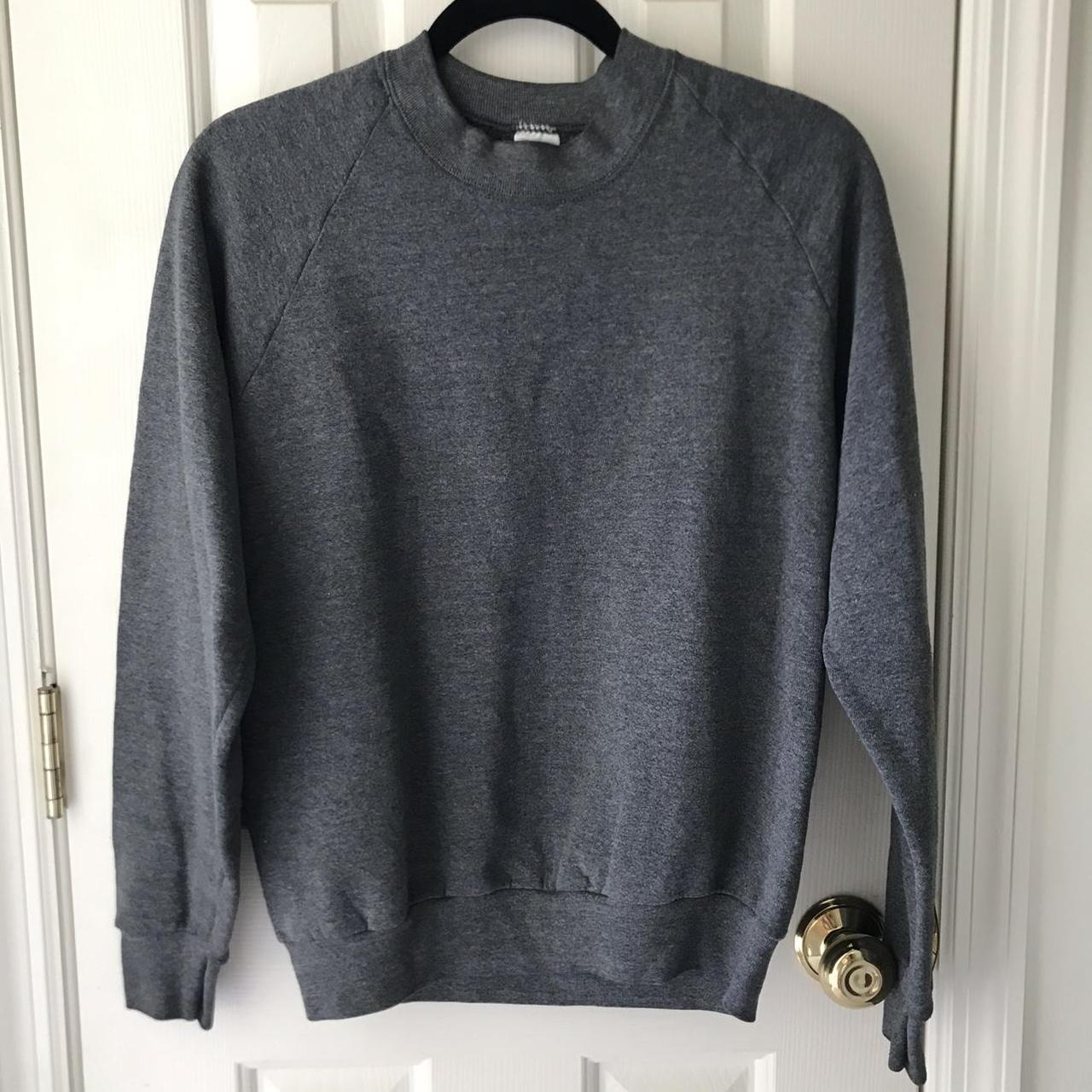 Fruit of the Loom Women's Grey Sweatshirt | Depop