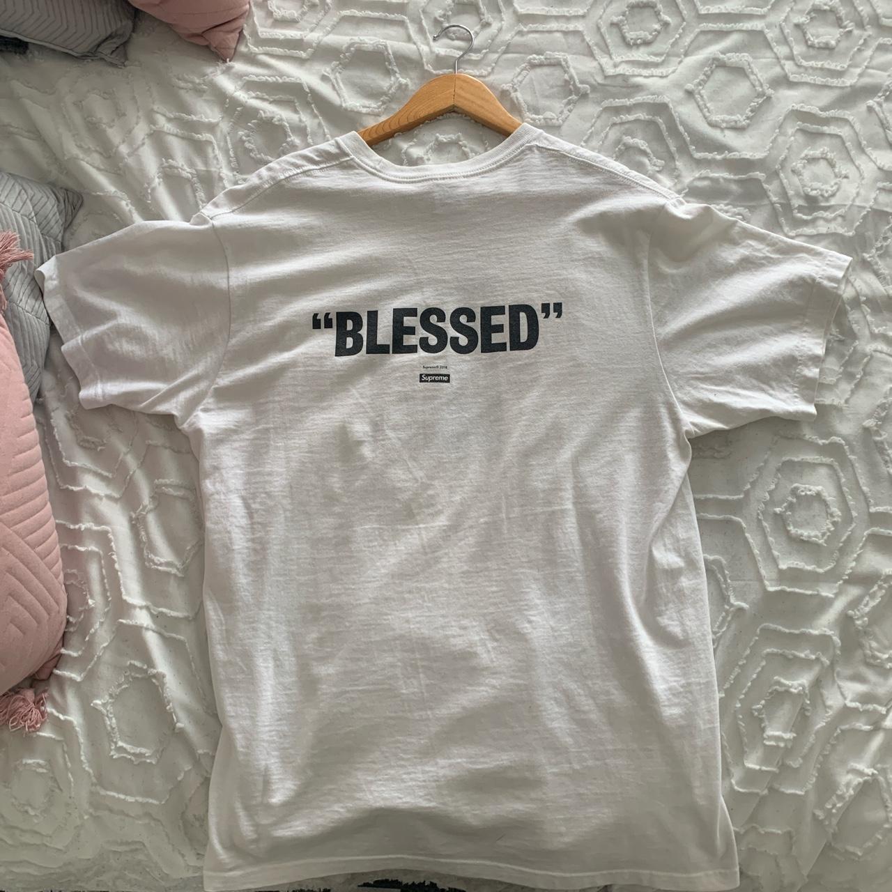 Blessed t cheap shirt supreme