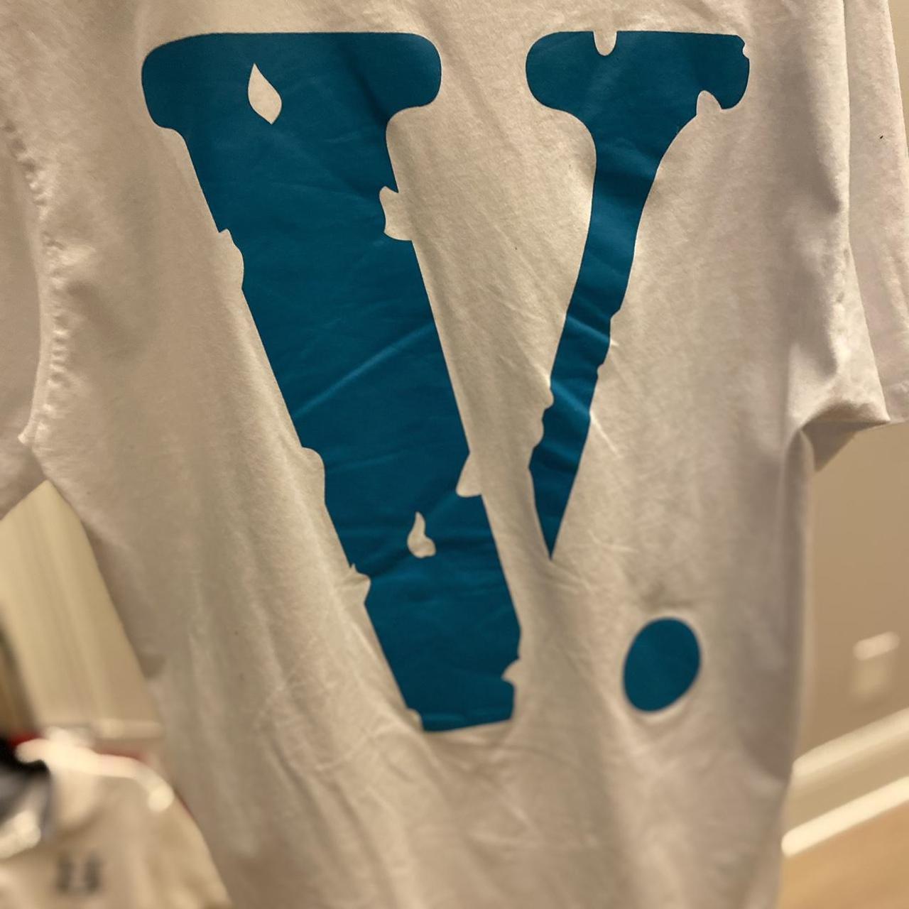 vlone blue shirt