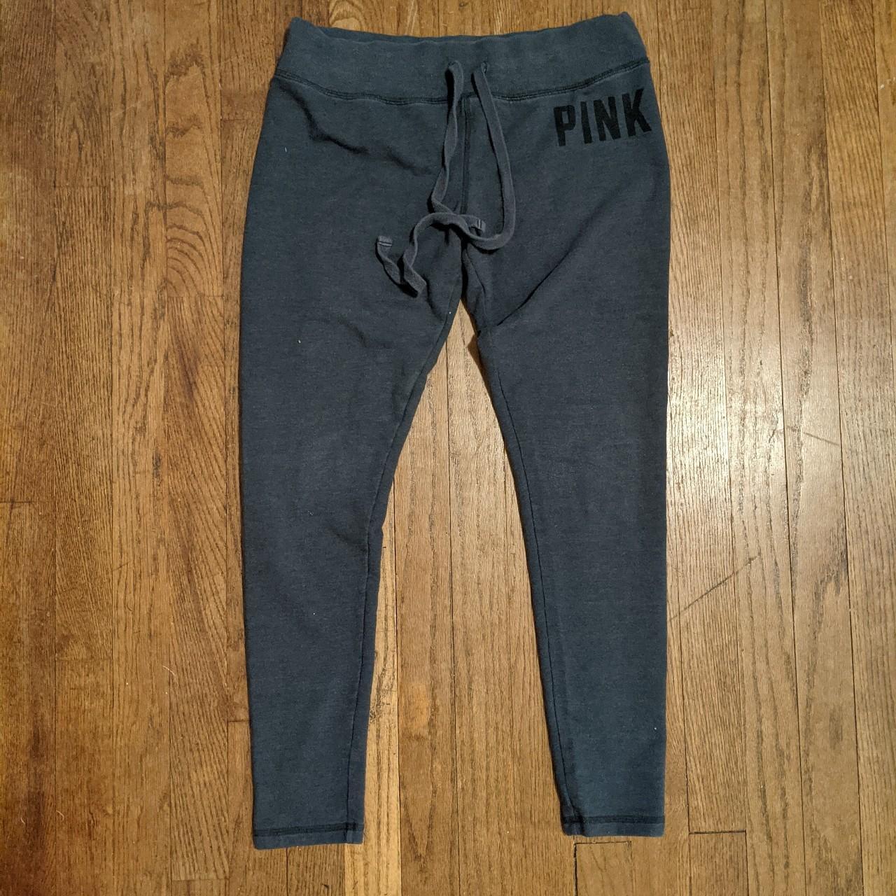 Victoria's Secret Women's Grey Joggers-tracksuits | Depop