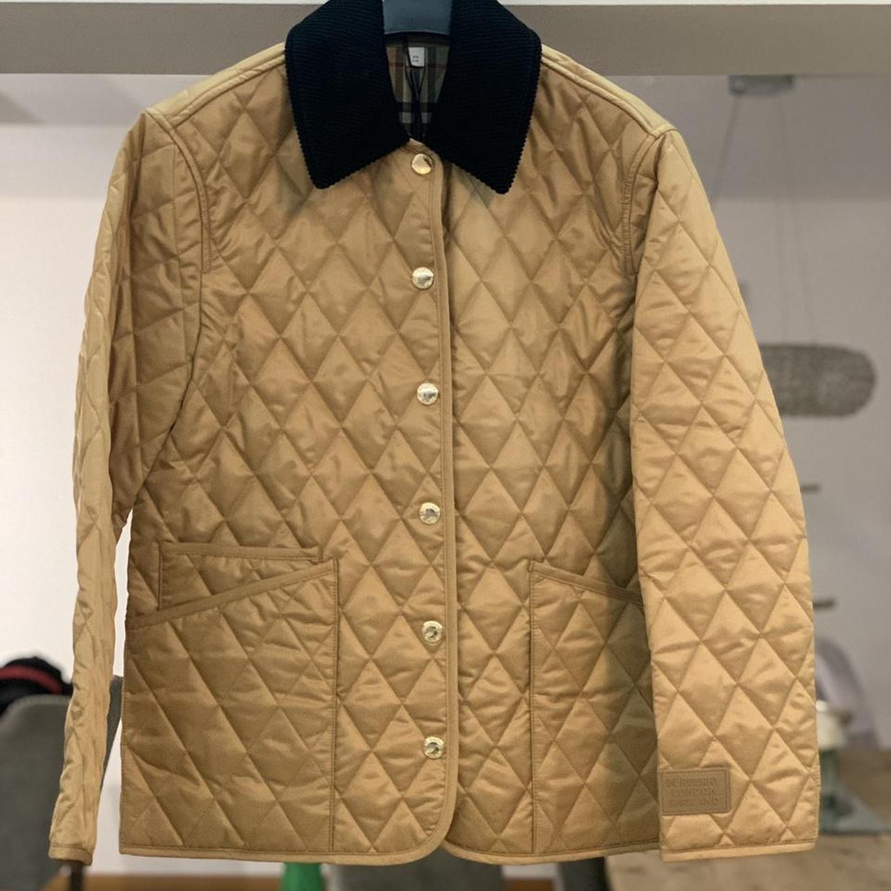 Diamond quilted hot sale jacket burberry