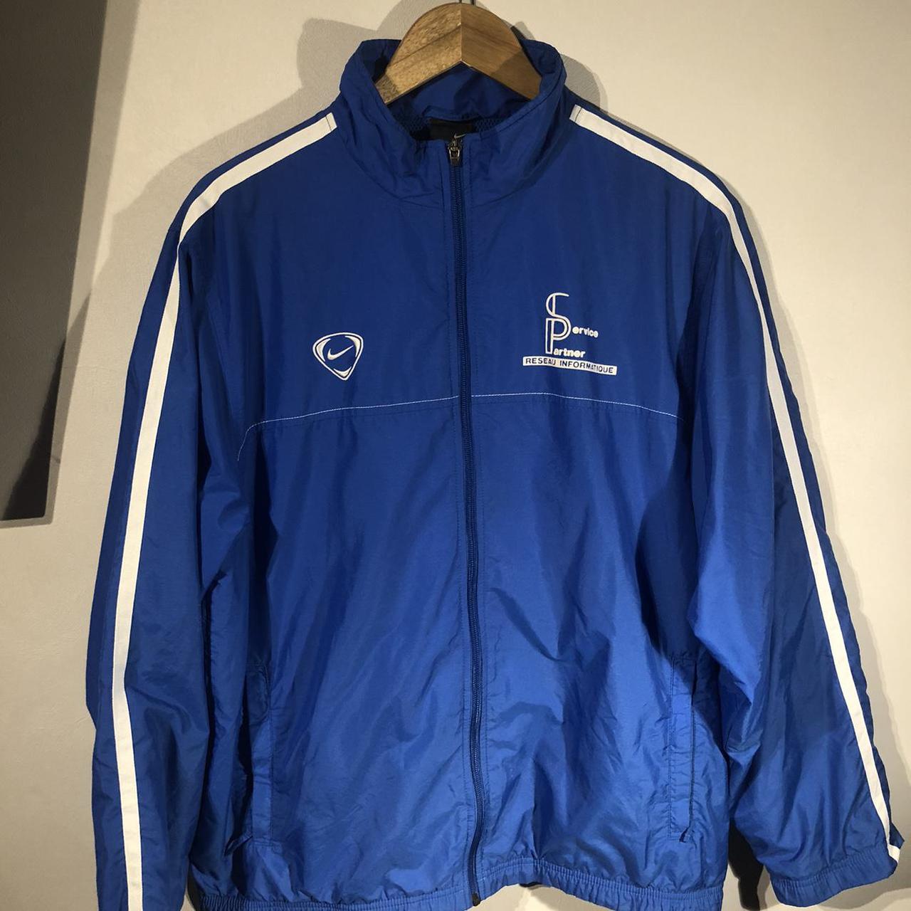 Vintage Y2K medium Nike tracksuit top jacket /... Depop
