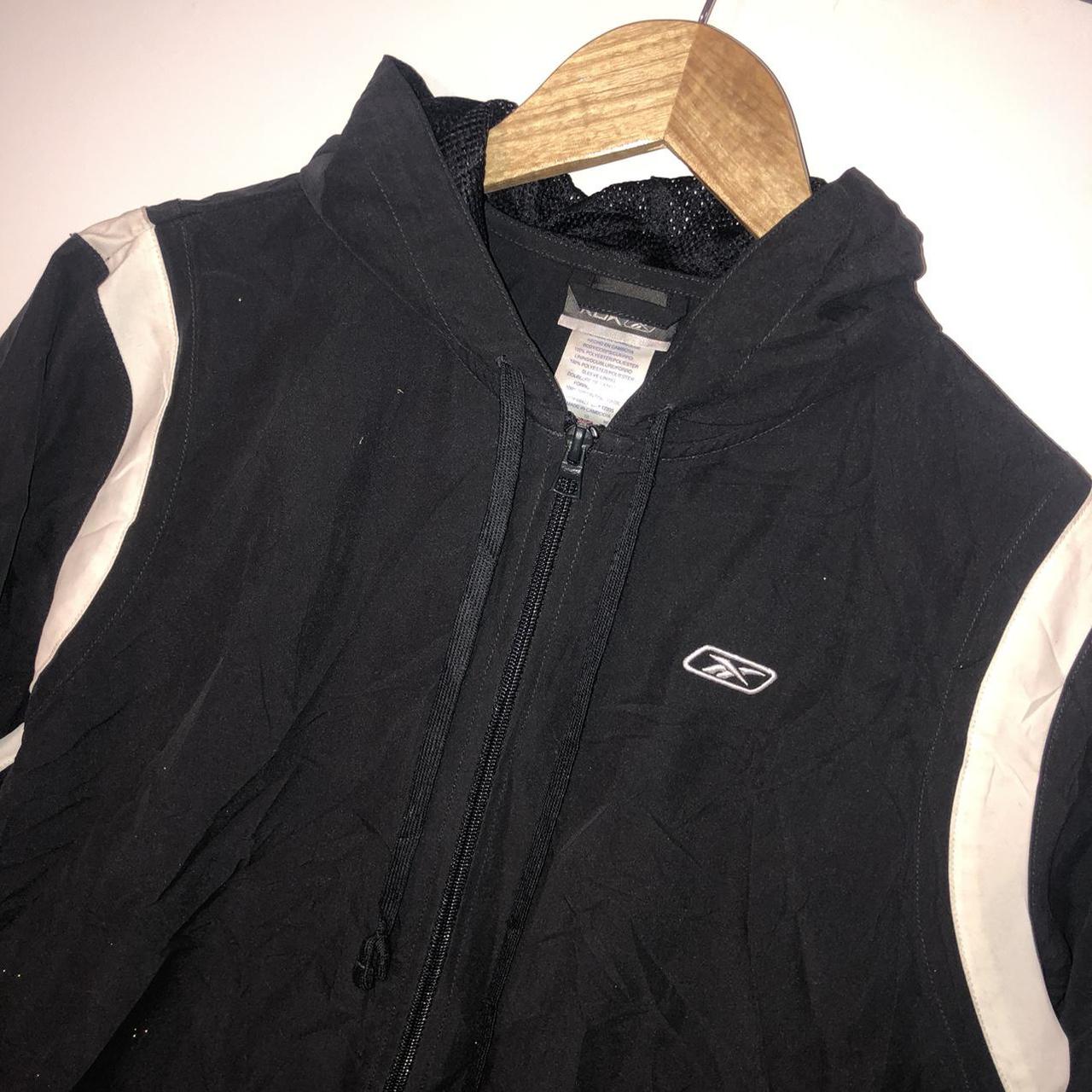 Vintage Y2K Reebok windbreaker jacket men’s medium... Depop