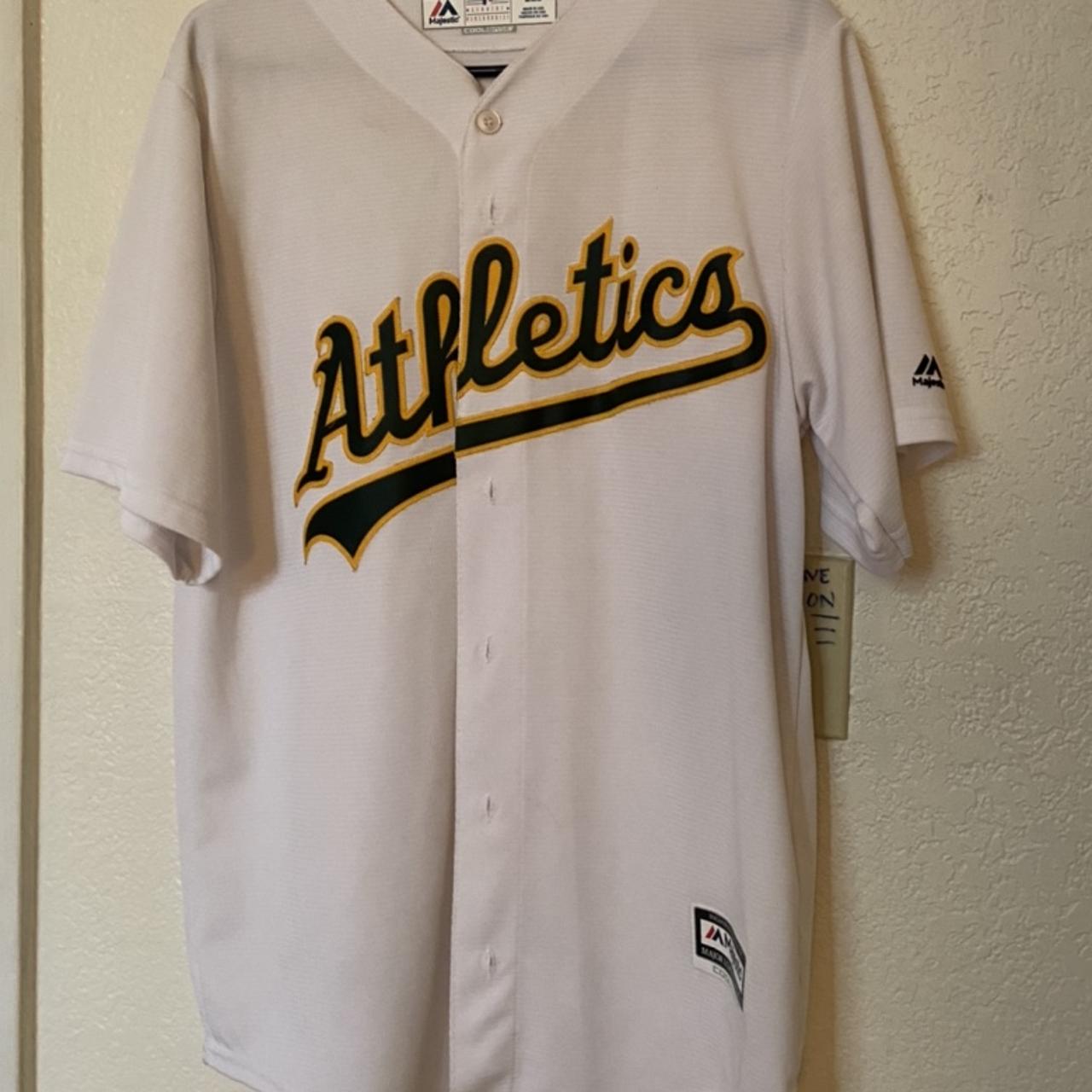 Oakland A's Jersey - size large - great condition - Depop