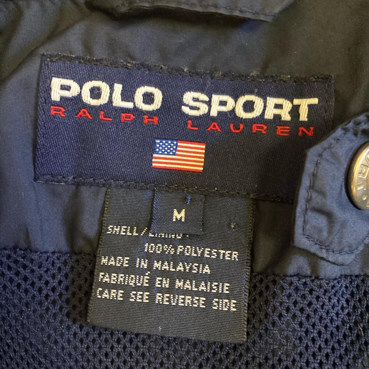 Vintage polo sport ralph lauren windbreaker jacket - Depop