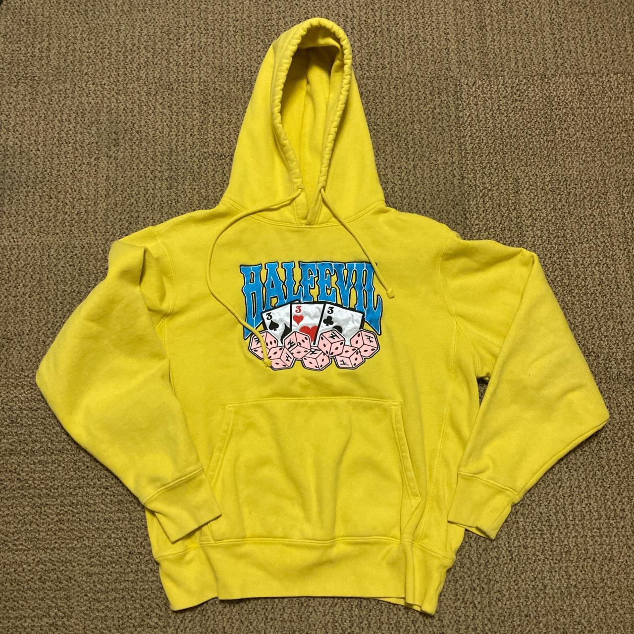 Men's Yellow Hoodie | Depop