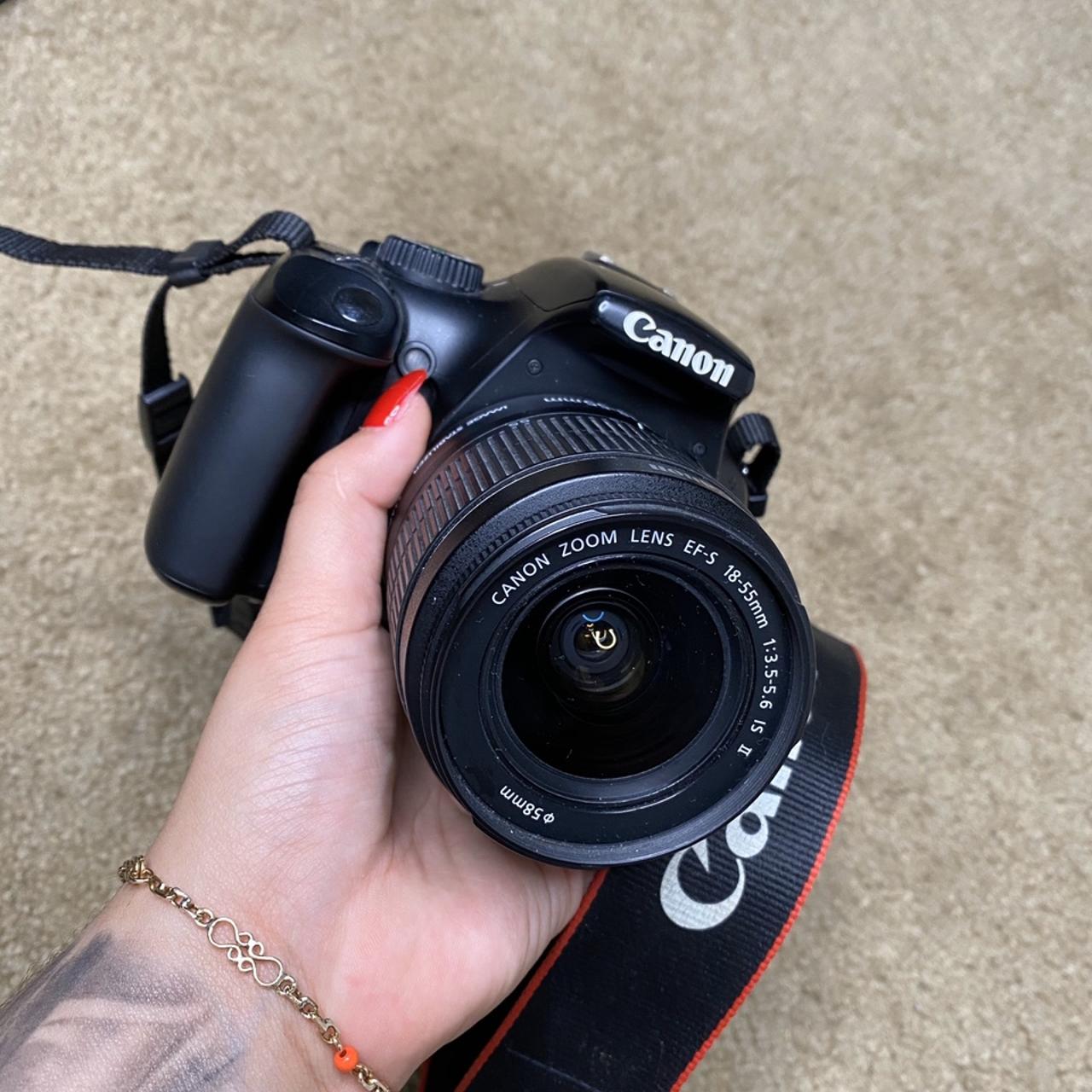 Canon EOS Rebel T3 DSLR Camera w Canon 1855MM IS II... Depop