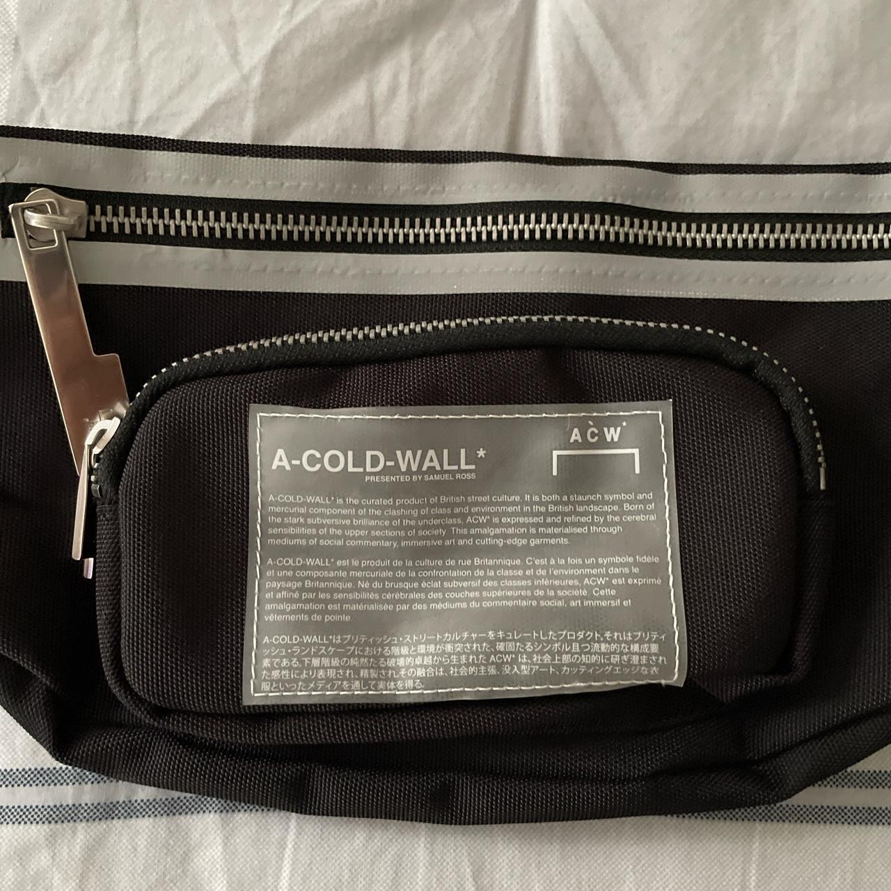 A-COLD-WALL Men's Black and White Bag (2)