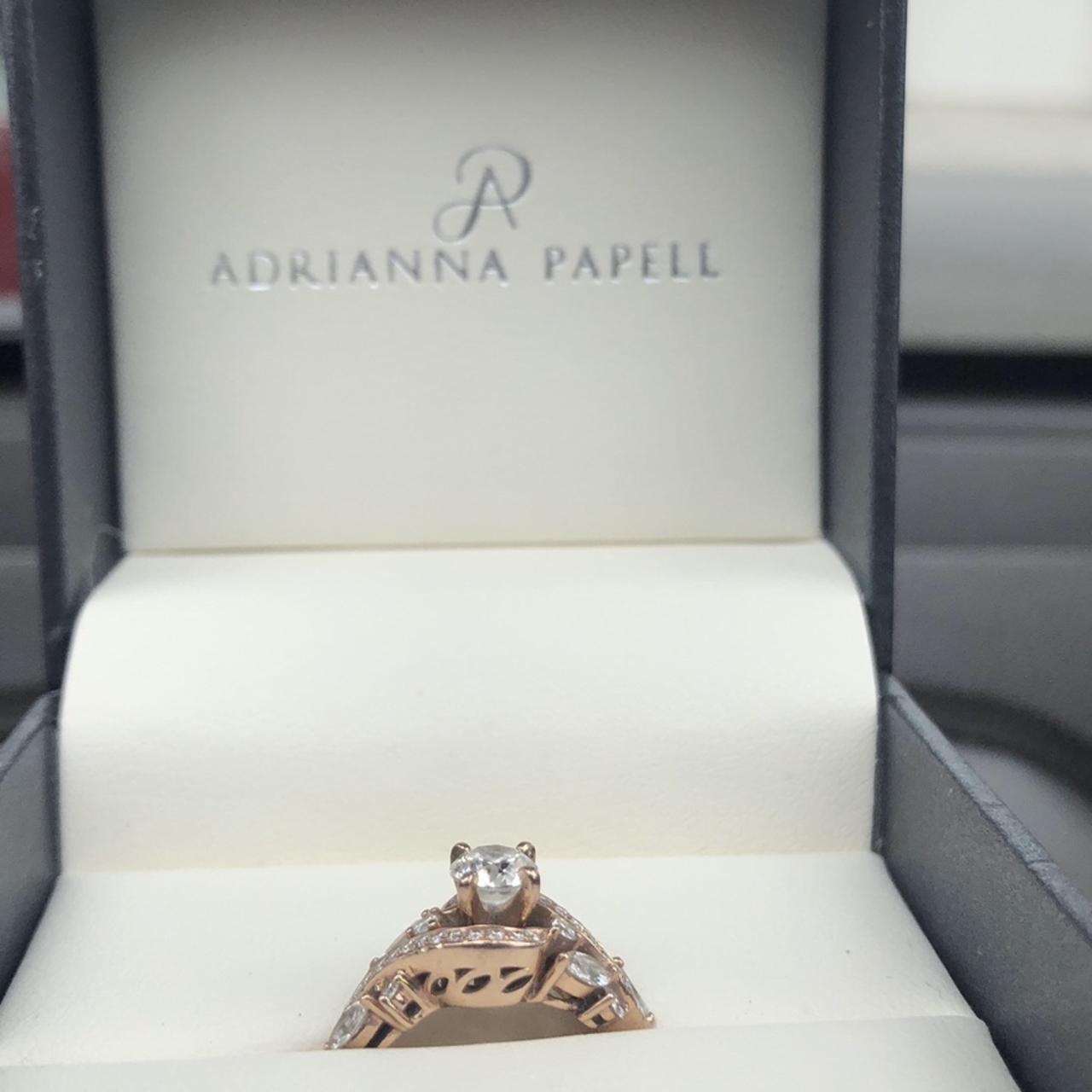 Adrianna Papell. 14 ct rose gold ring. New in Depop