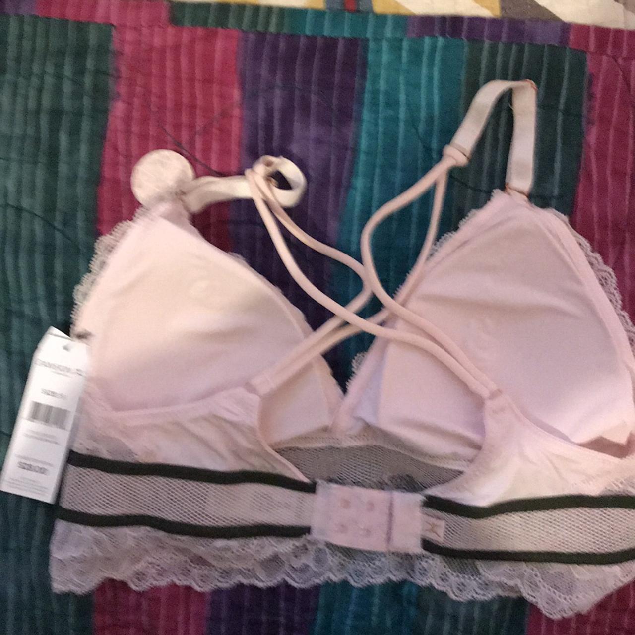 Danskin lace bralette NWT Pink Size JS - Depop