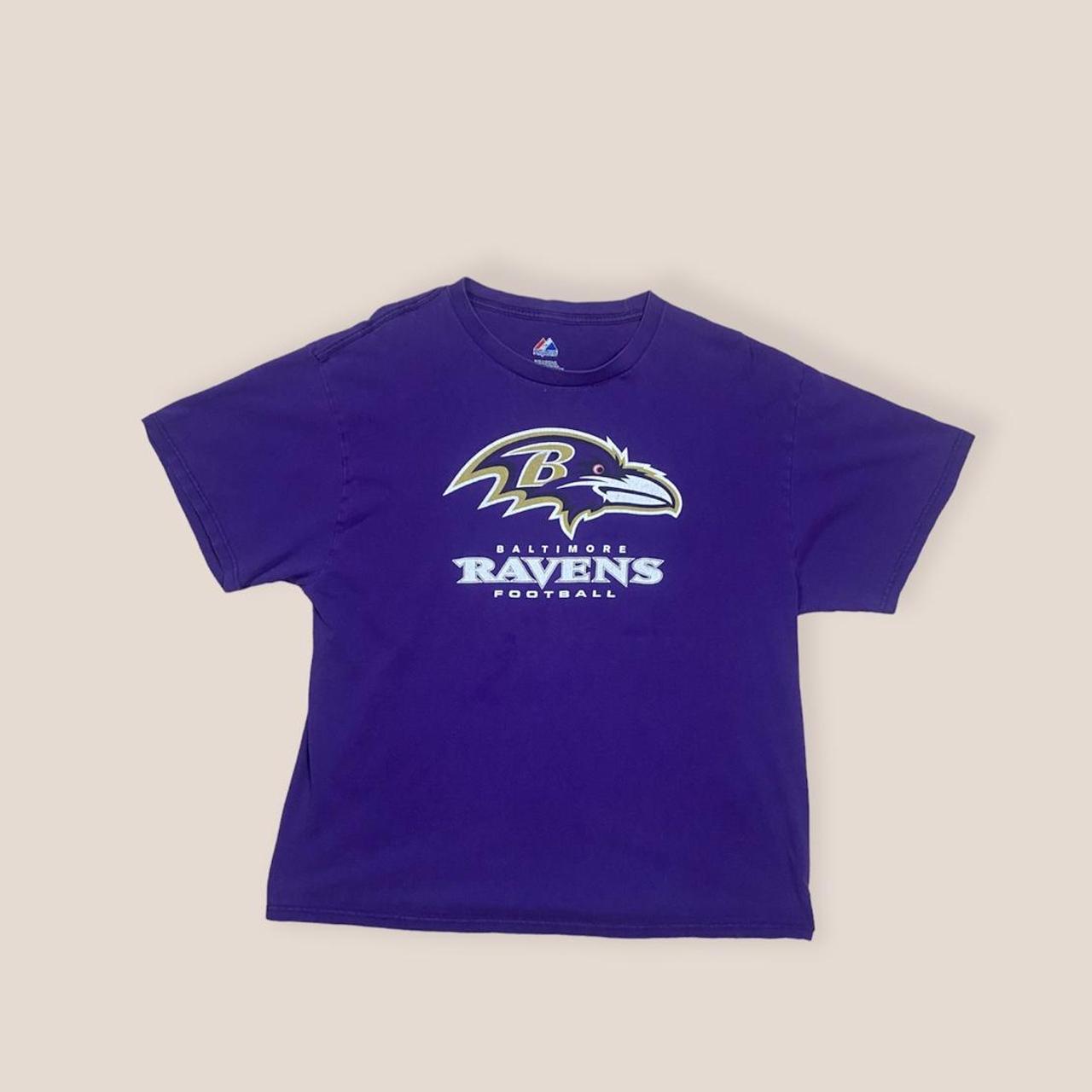 vintage mitchell & ness baltimore ravens long sleeve - Depop