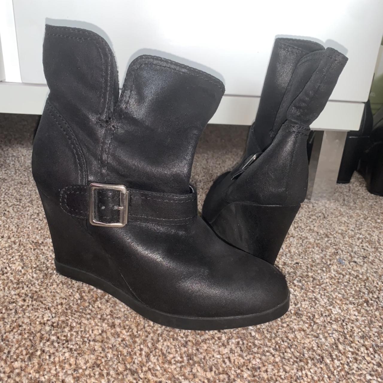 Never worn wedge ankle boot head over heels by Dune Depop