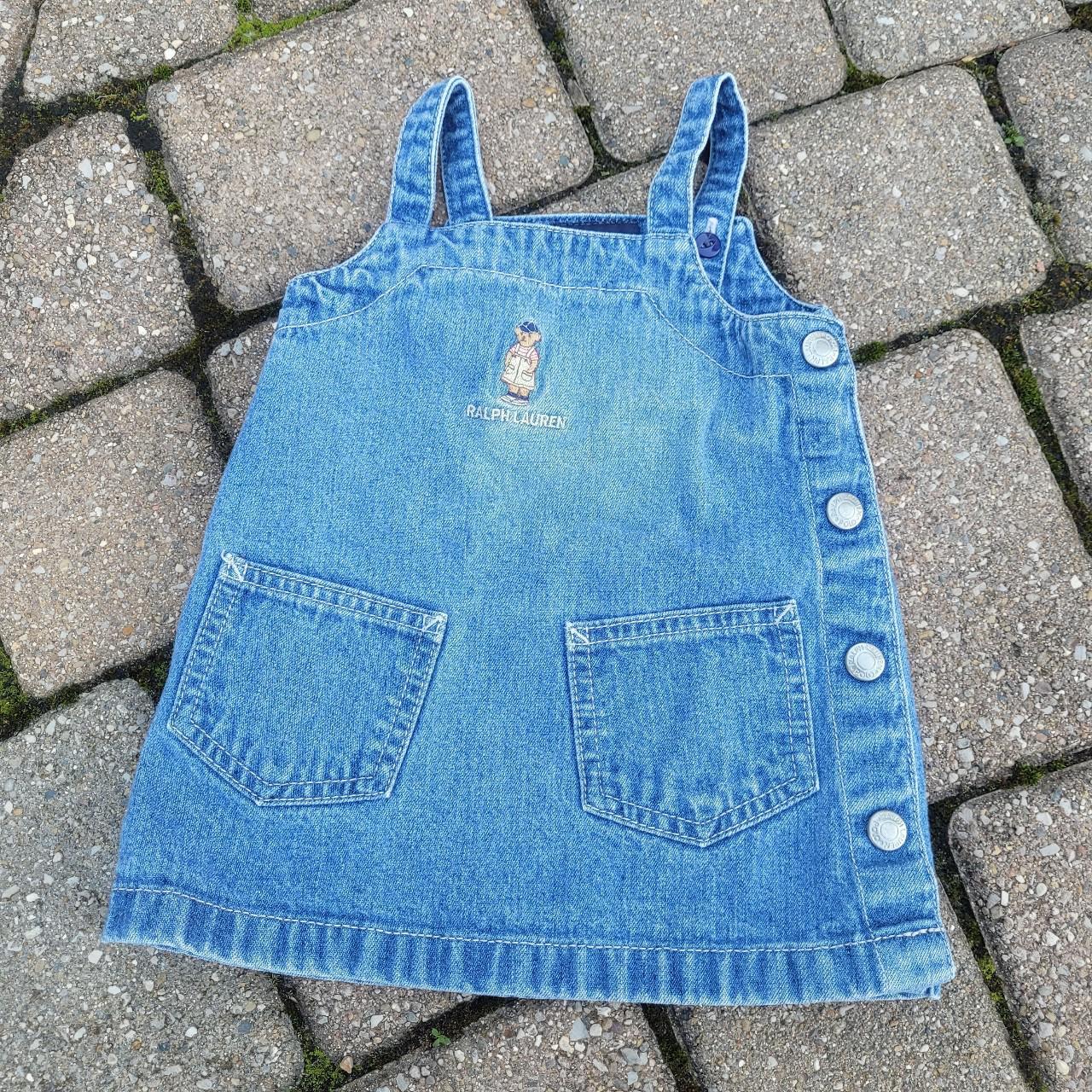 ralph lauren baby denim dress