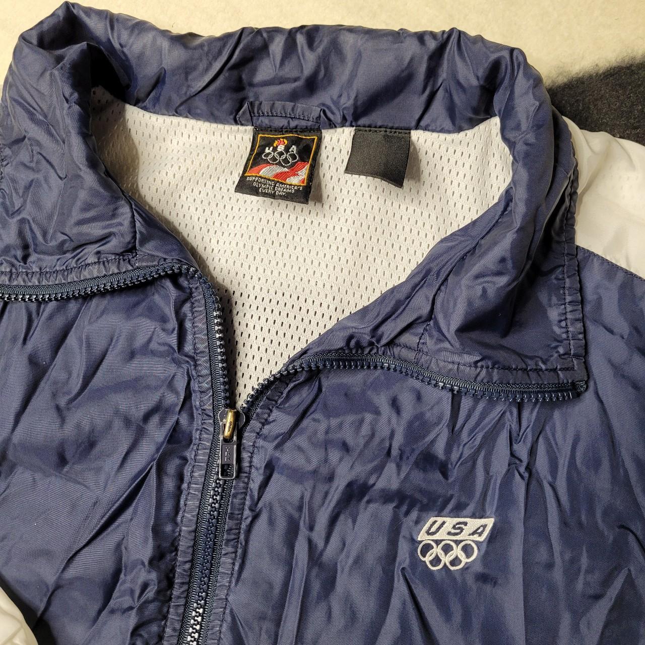 Vintage 80s USA Olympics Windbreaker Free shipping... - Depop