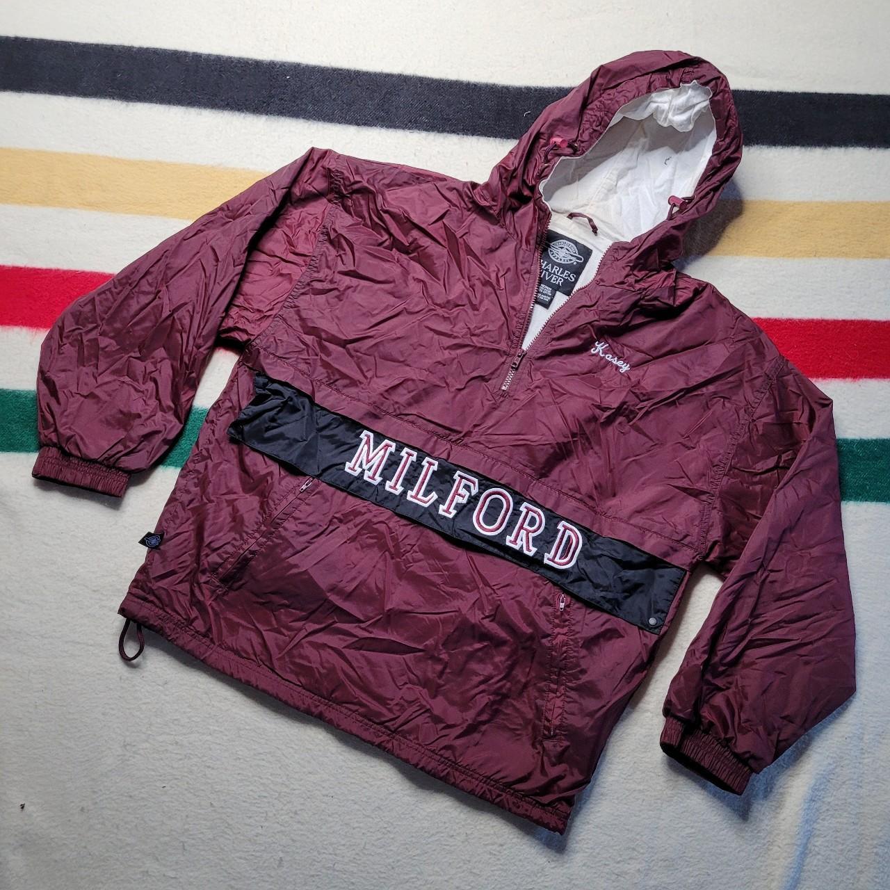 Vintage 90s Milford Sports Pullover Free shipping... Depop