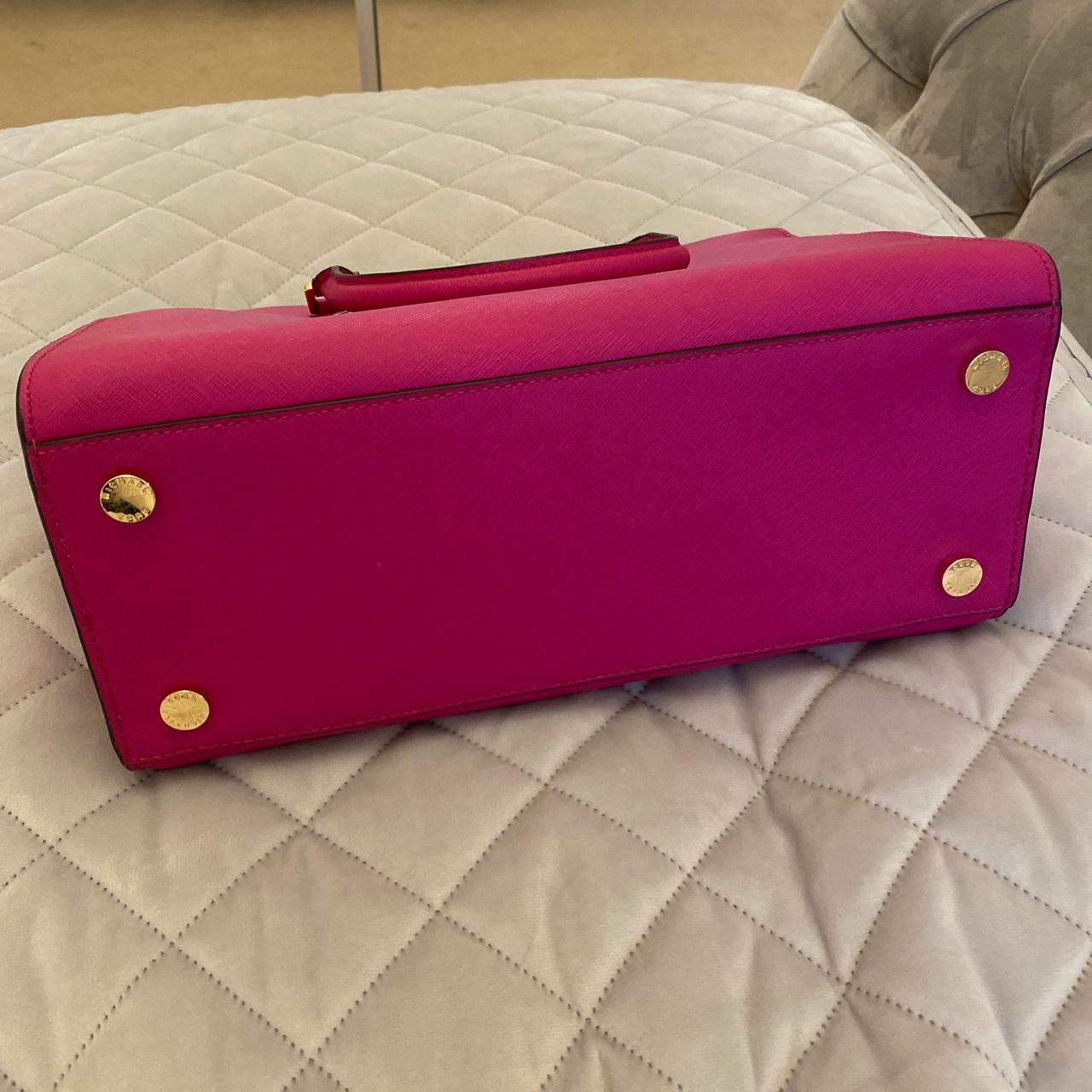 Michael kors bright pink on sale bag