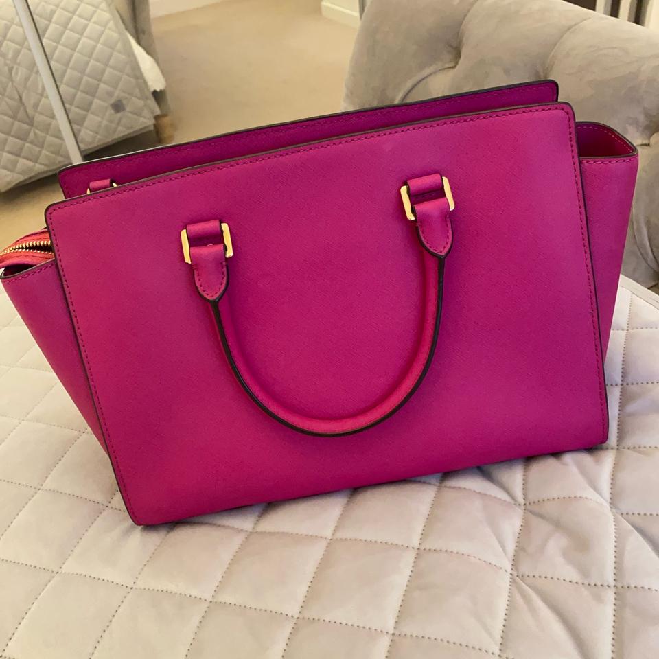 MICHAEL KORS SELMA MEDIUM BAG IN SOFT PINK - - Depop