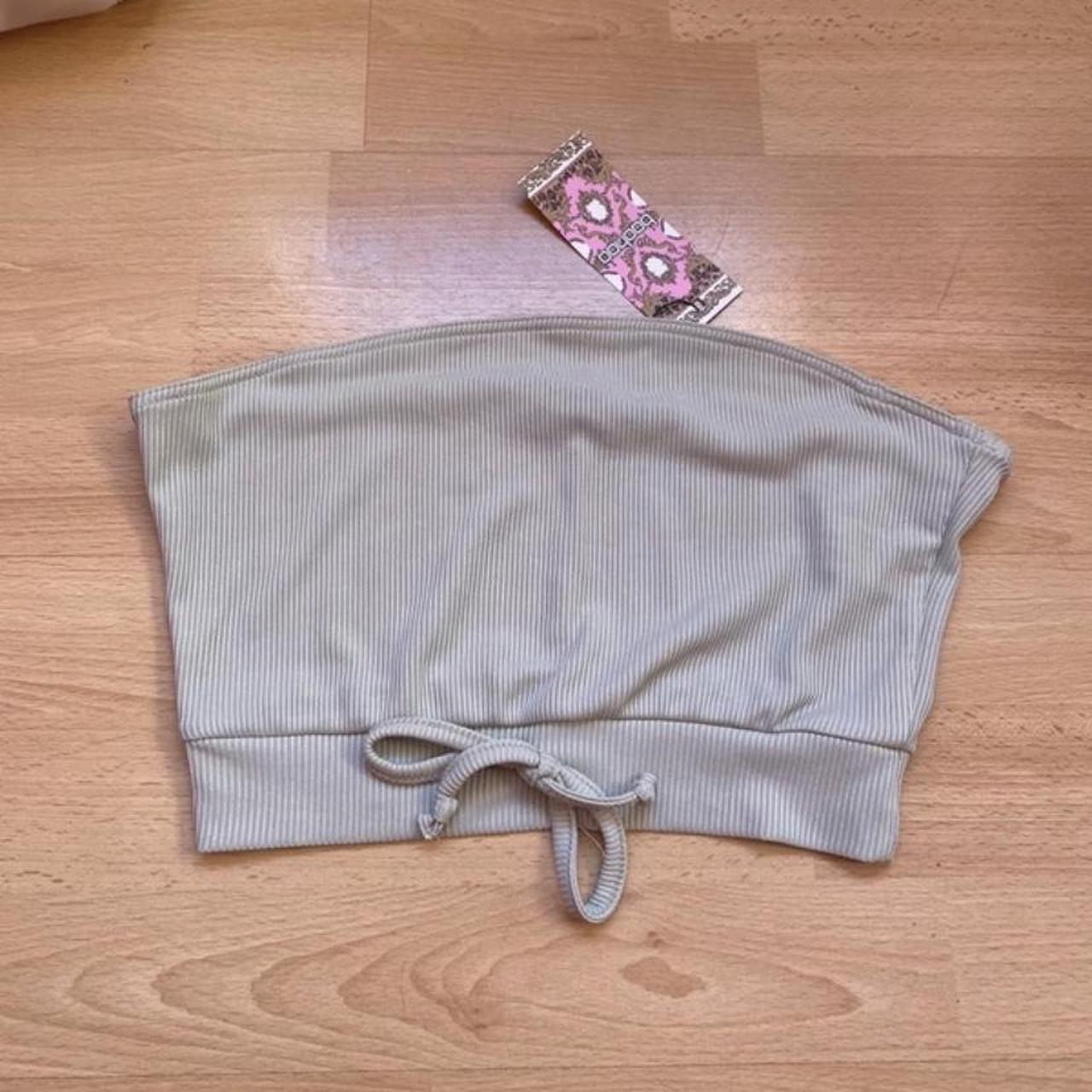 FREE SHIPPING!!! boohoo BNWT sage green bow tie... Depop