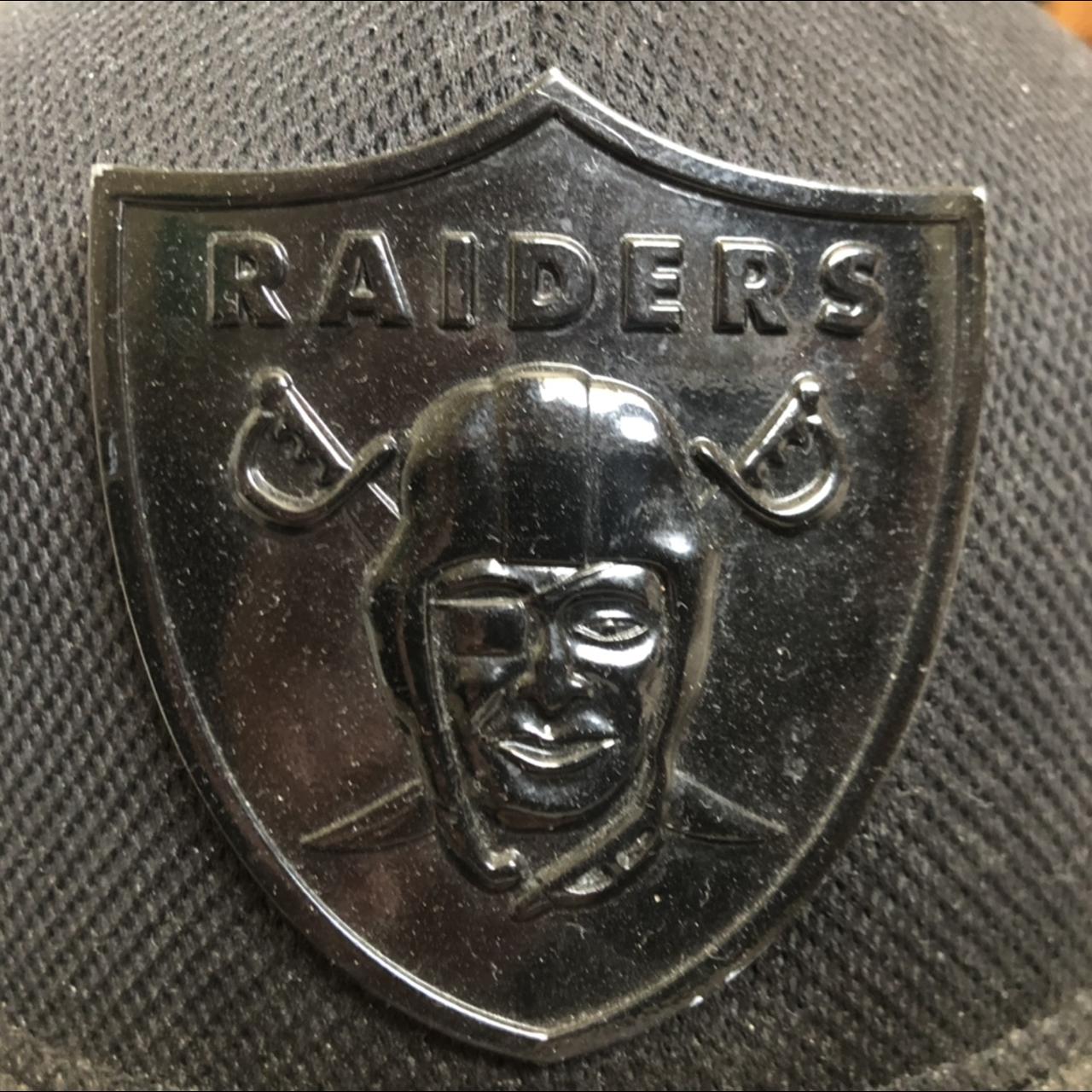 Men's Black Las Vegas Raiders B-Dub 59FIFTY Fitted - Depop