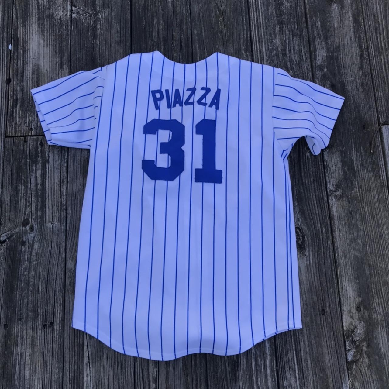 Vintage Starter Mike Piazza Los Angeles Dodgers - Depop