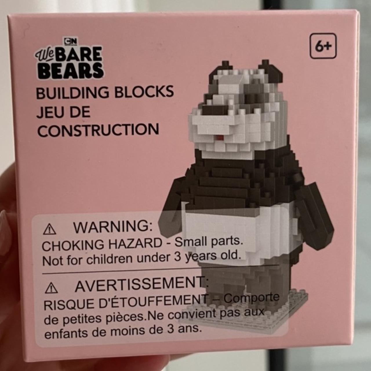 Bears Panda Miniso Microparticles Blocks We Bare Bears We Bare