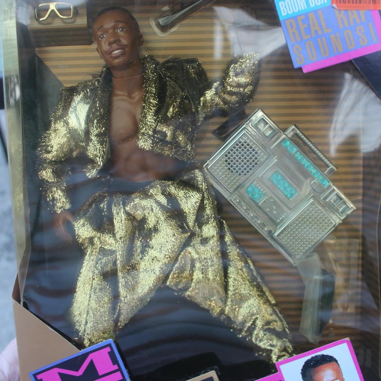 MC Hammer Action Figure Doll & Boom Box Set Mattel | Depop