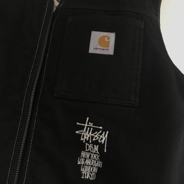 Stussy X Carhartt X DSM vest. Black. Size M. Bought...