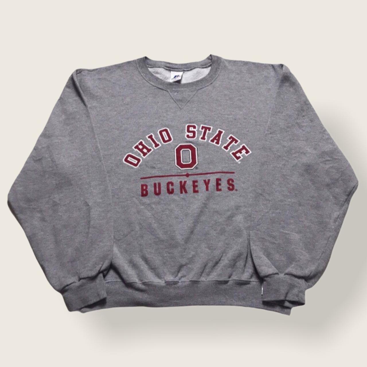 Vintage grey ‘Ohio State Buckeyes’ football USA... - Depop