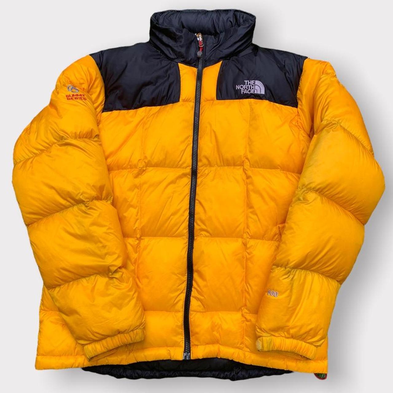 Yellow TNF 800 Nupste Summit Series North Face... - Depop