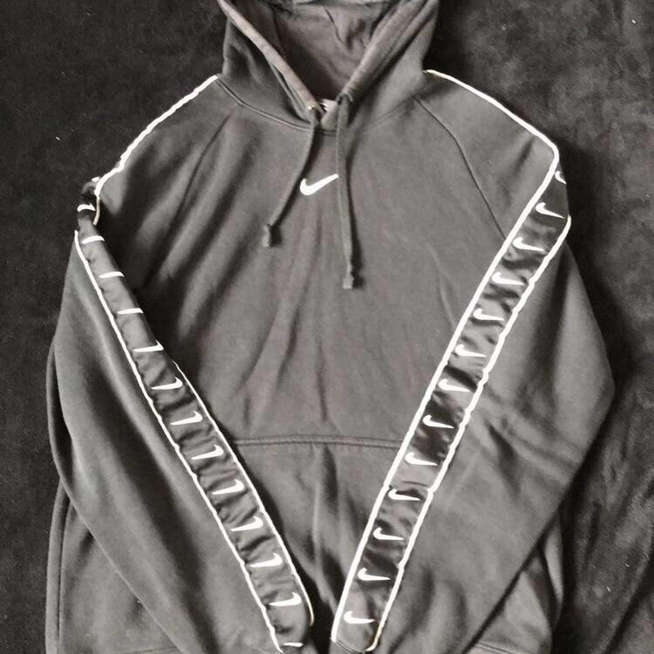 nike tape hoodie mens