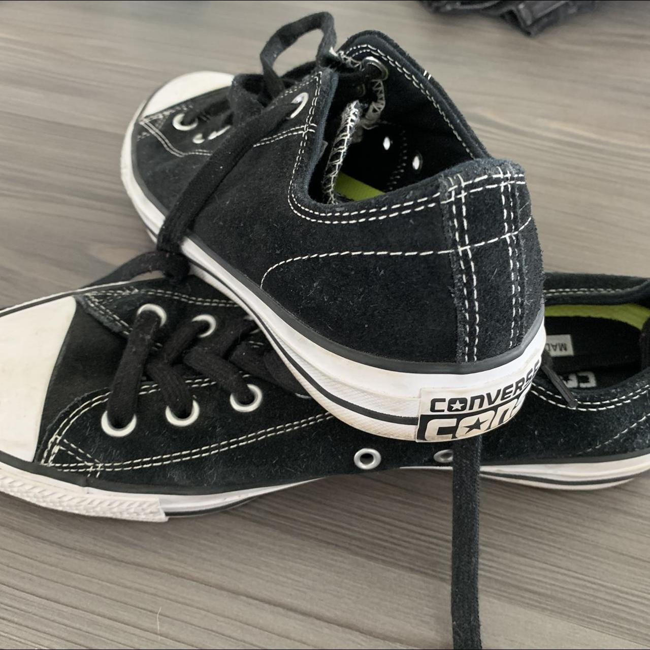 black-converse-uk-size-8-worn-once-for-a-couple-depop