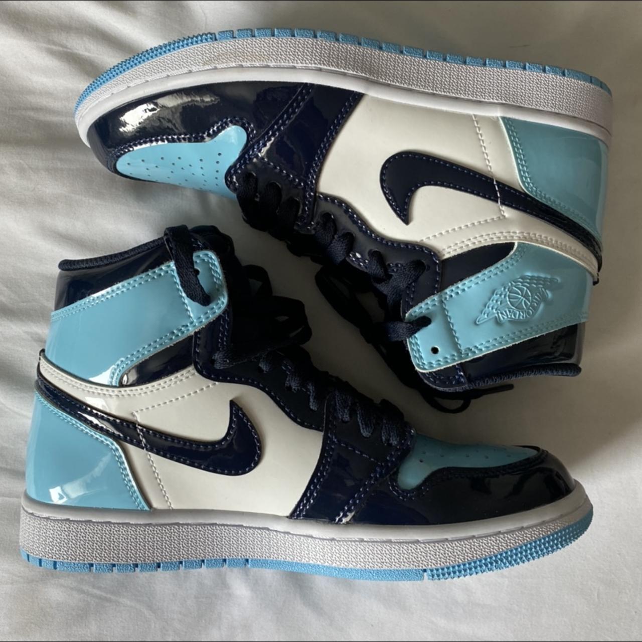 Womens jordan 1 blue chill sale