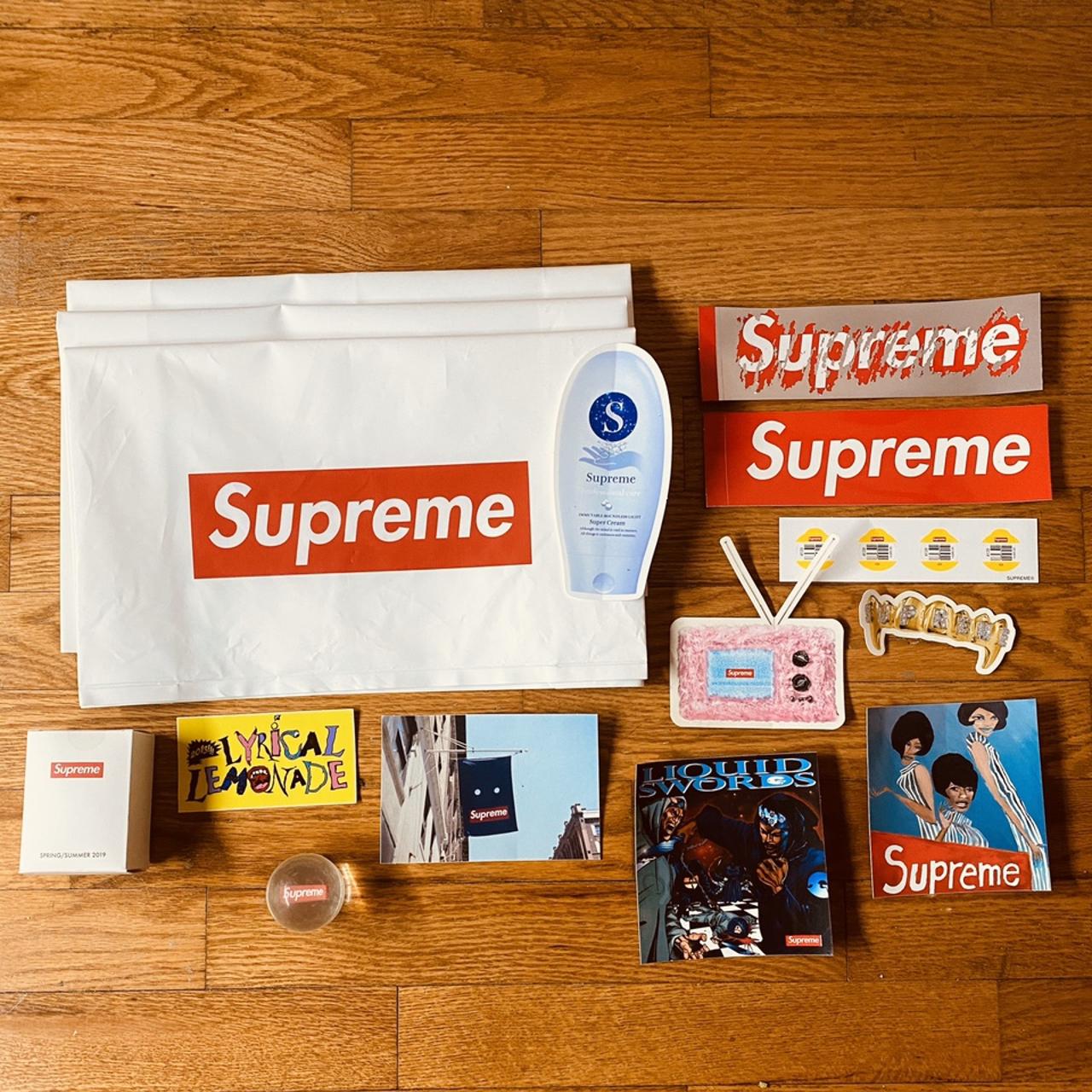 Legit clearance supreme stickers