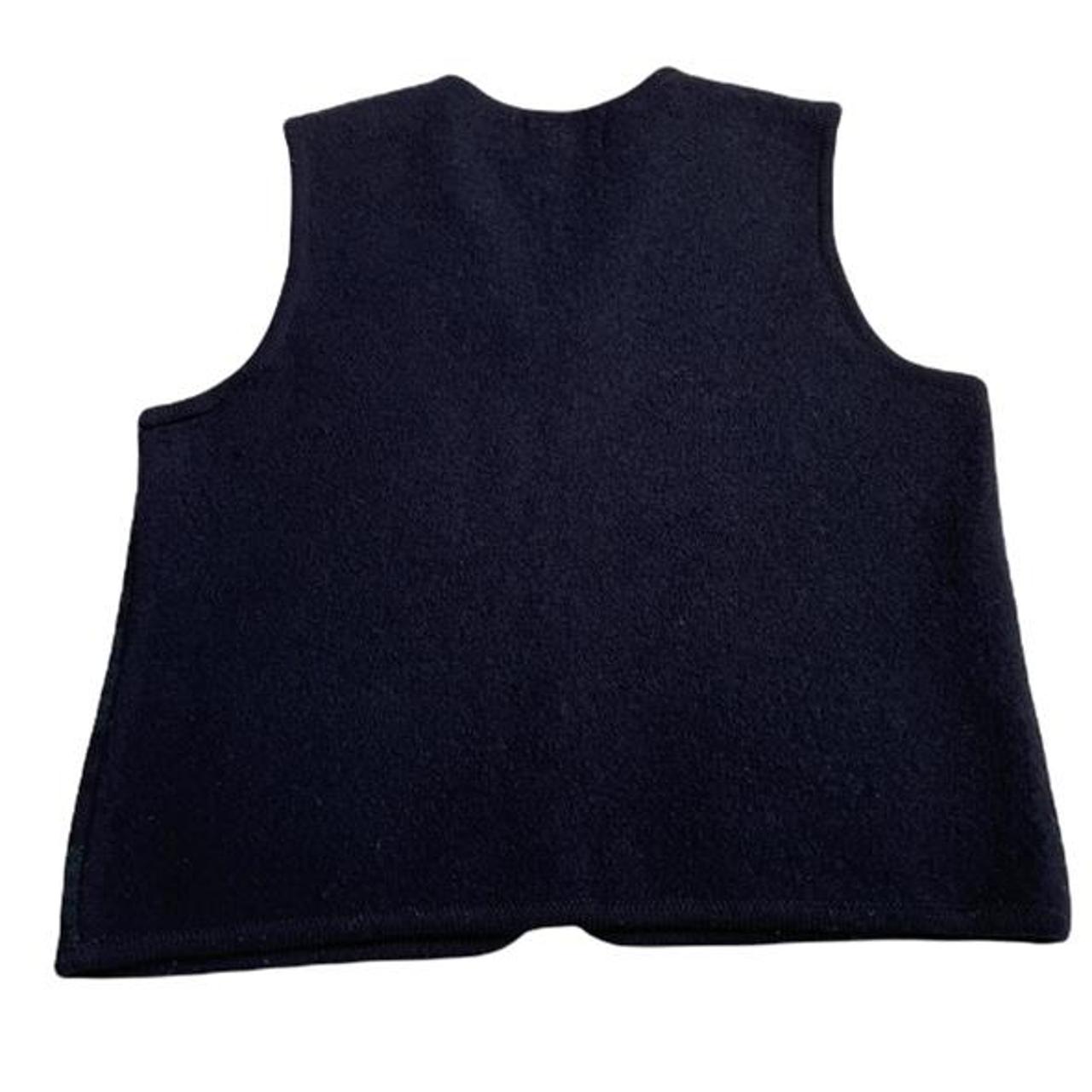 Men's Blue and Green Gilet (3)