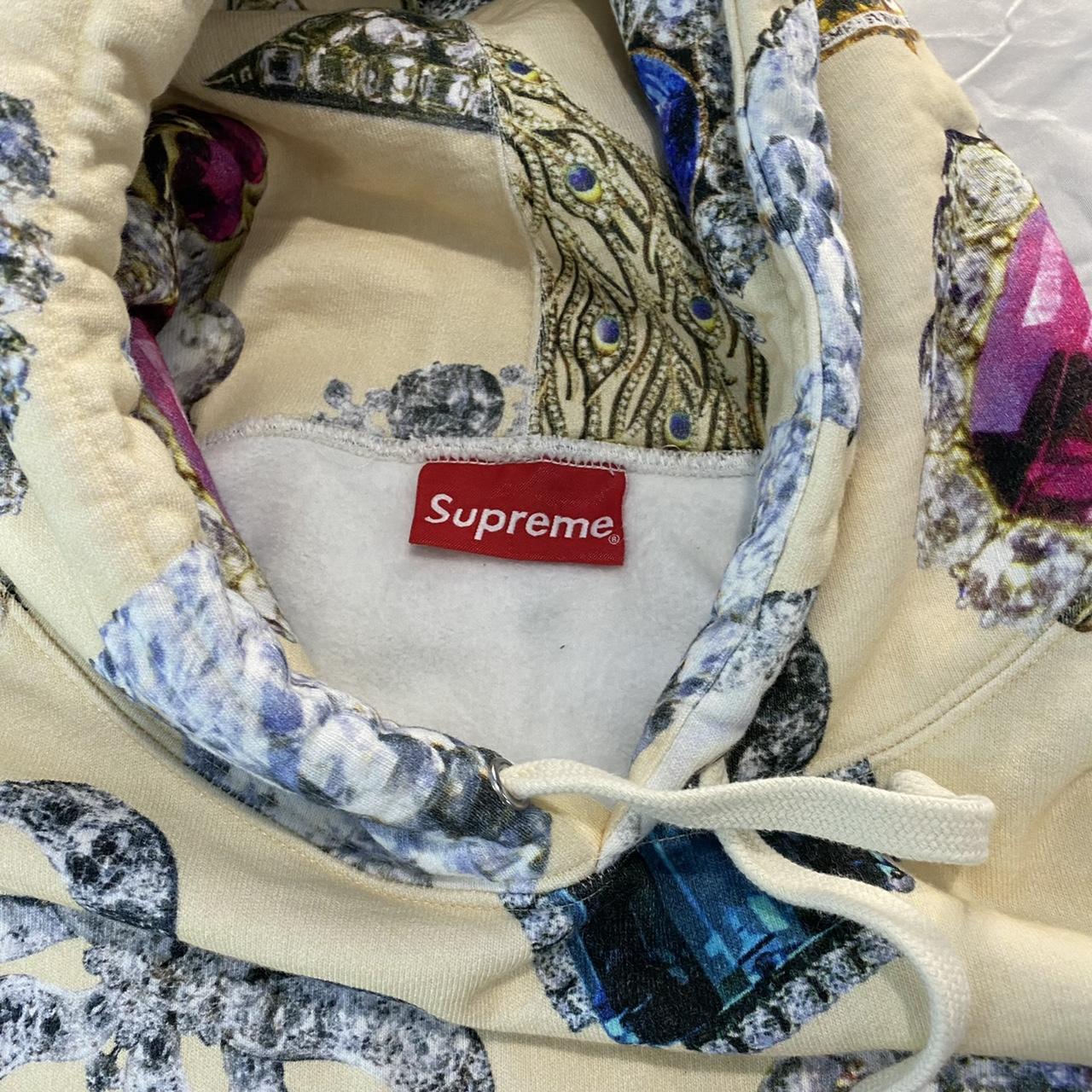 Supreme Jewels Hooded Sweatshirt (FW18) Color:... - Depop