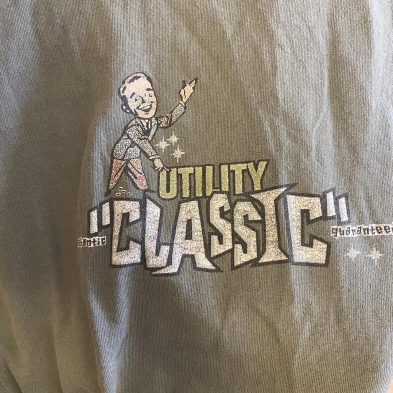 Utility Men's Green and Khaki T-shirt (2)
